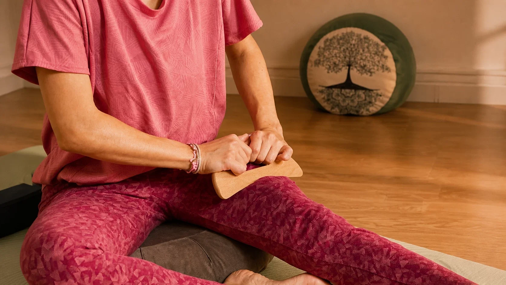 Massage au Gua Sha et travail des fascias